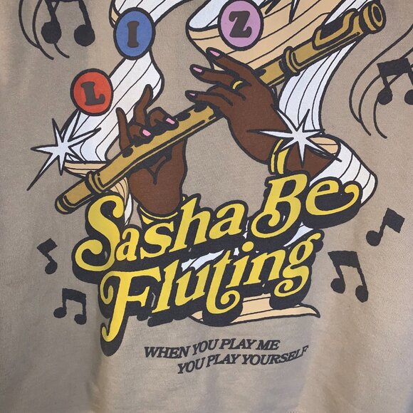 Lizzo Women's You're Special Sweatshirt Size S Sasha Be Fluting Homecoming - Picture 4 of 6